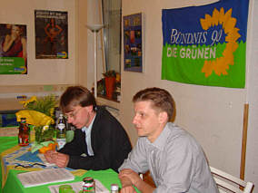 Markus Kurth und Martin Preuß in der Dortmunder Geschäftsstelle