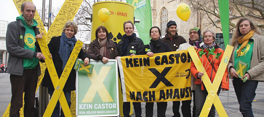 Protest gegen Castor