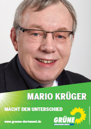 Wahlplakat: Mario Krüger macht den Unterschied Mario Krüger